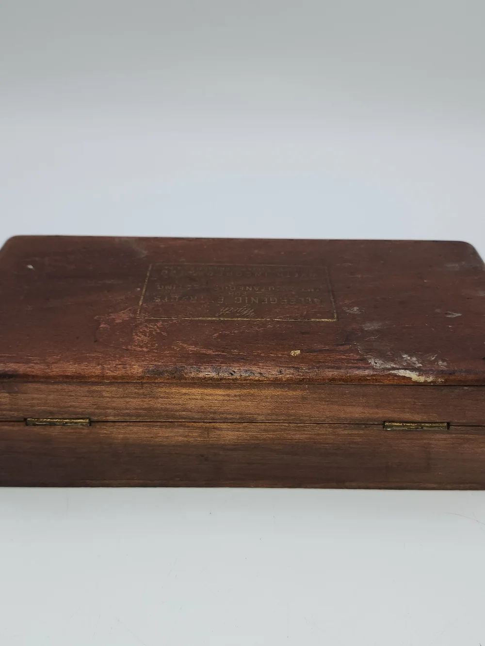 Brown Wood Accessory Box - Unbranded